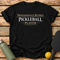 Professionally Retired T-Shirt – Black