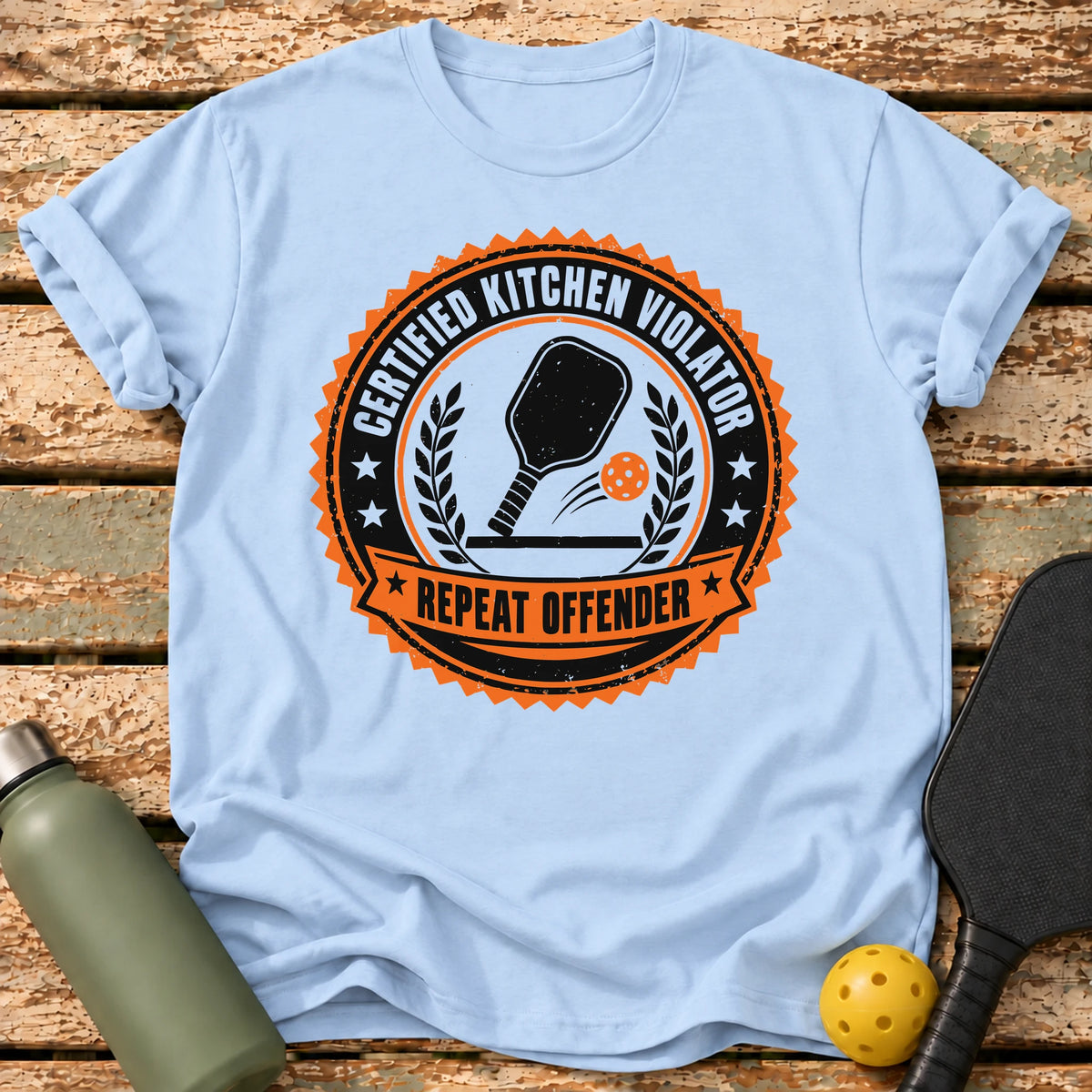 Kitchen Violator T-Shirt – Light Blue