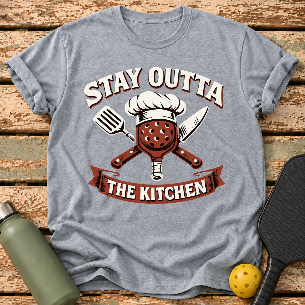 Kitchen Chef T-Shirt – Sport Grey