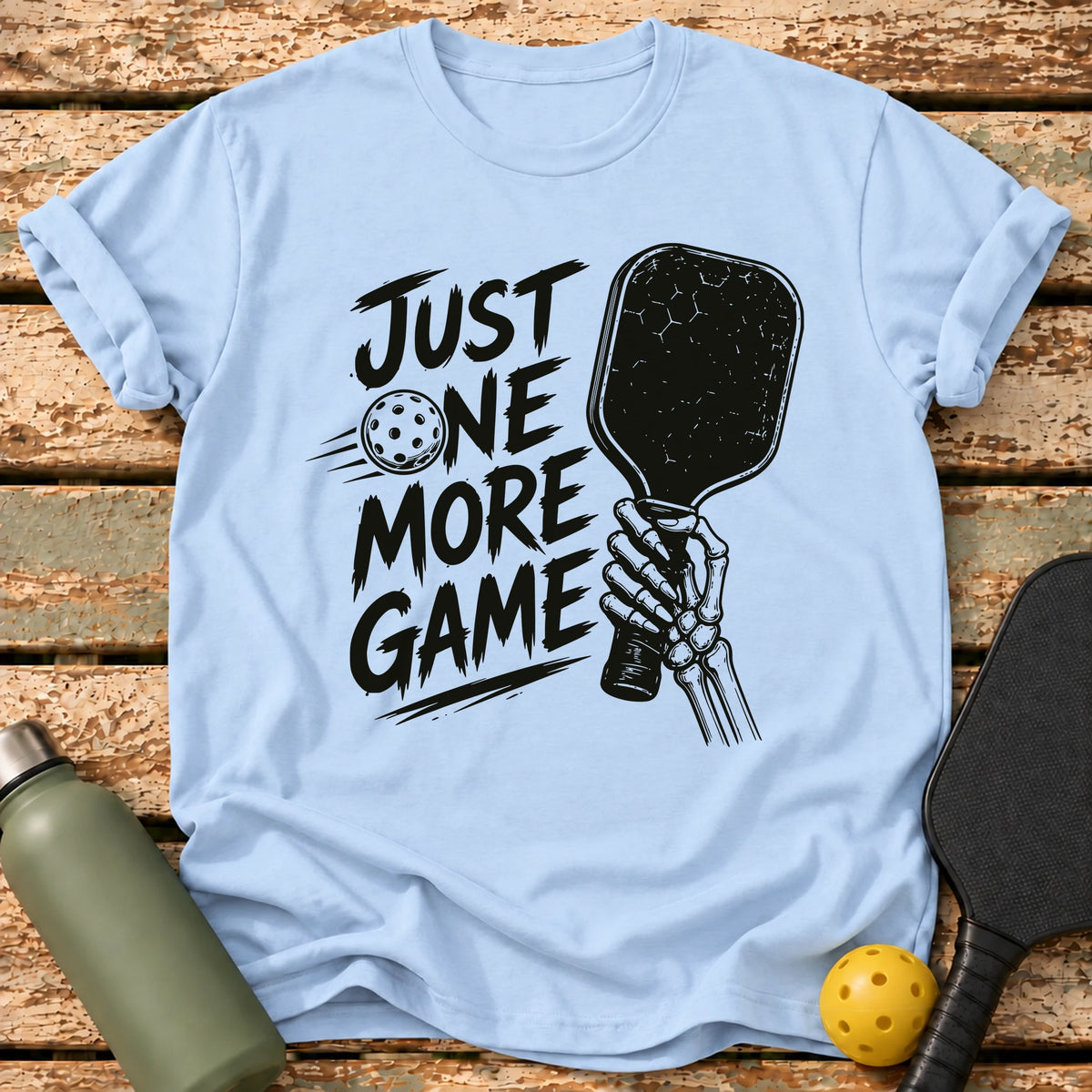 Just One More T-Shirt – Light Blue