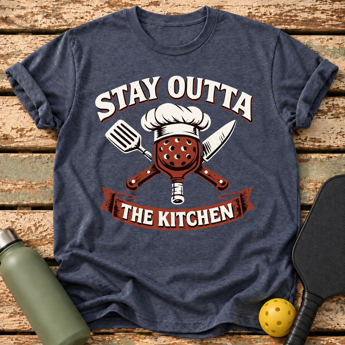 Kitchen Chef T-Shirt – Heather Navy