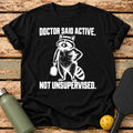 Doctor Said Active T-Shirt – Black