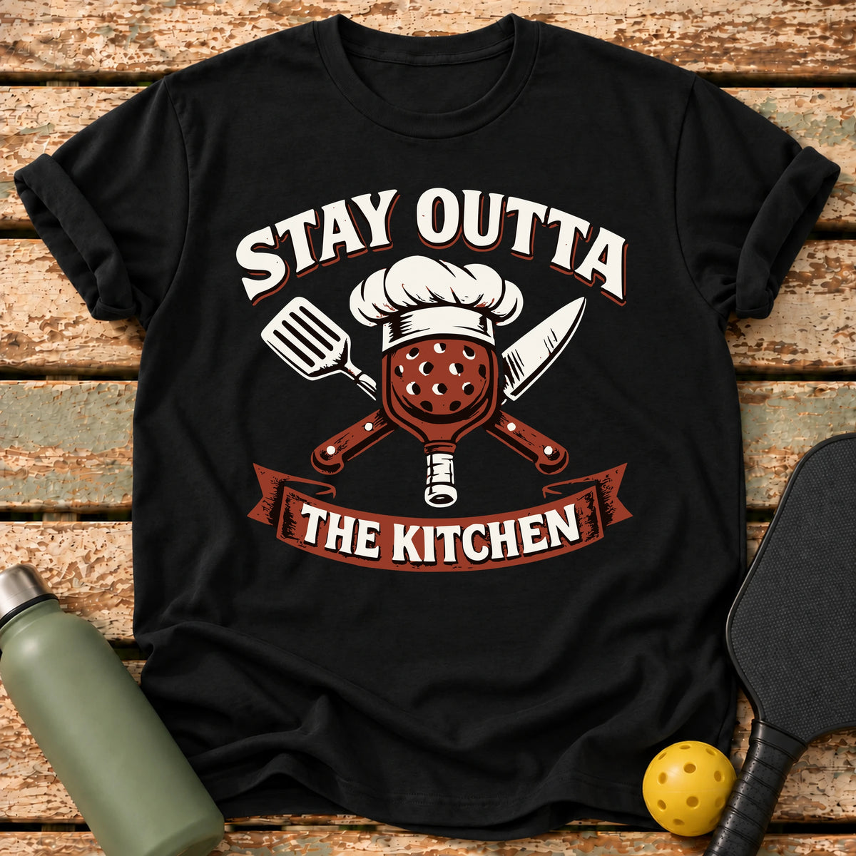 Kitchen Chef T-Shirt – Black