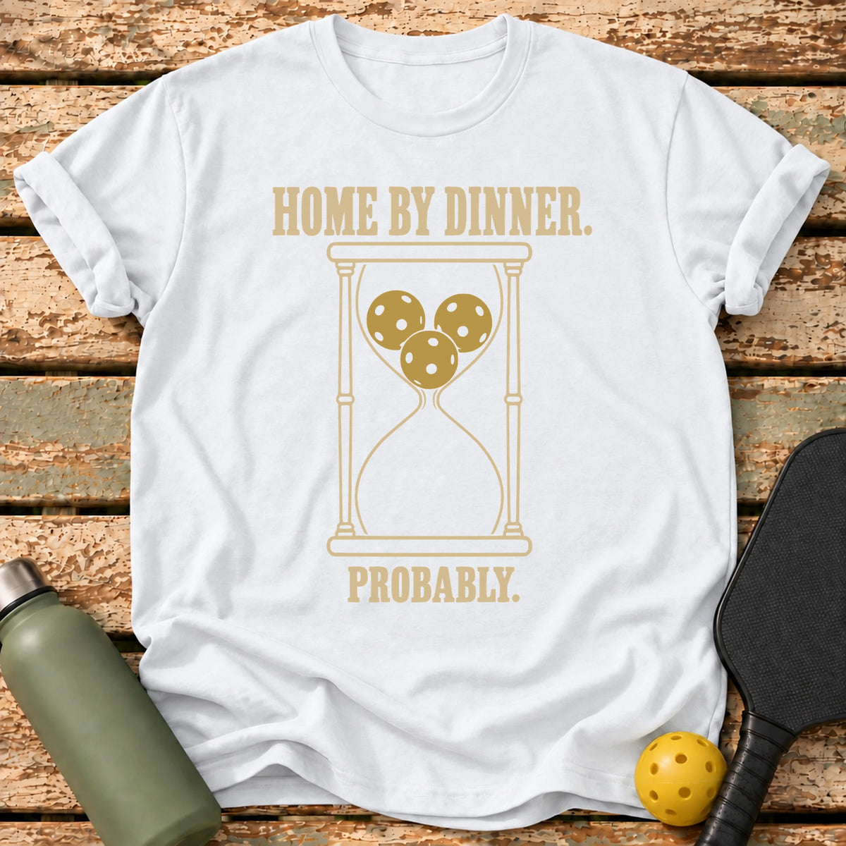 Home By Dinner T-Shirt – White