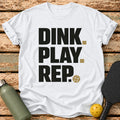 Dink Play Rep T-Shirt – White