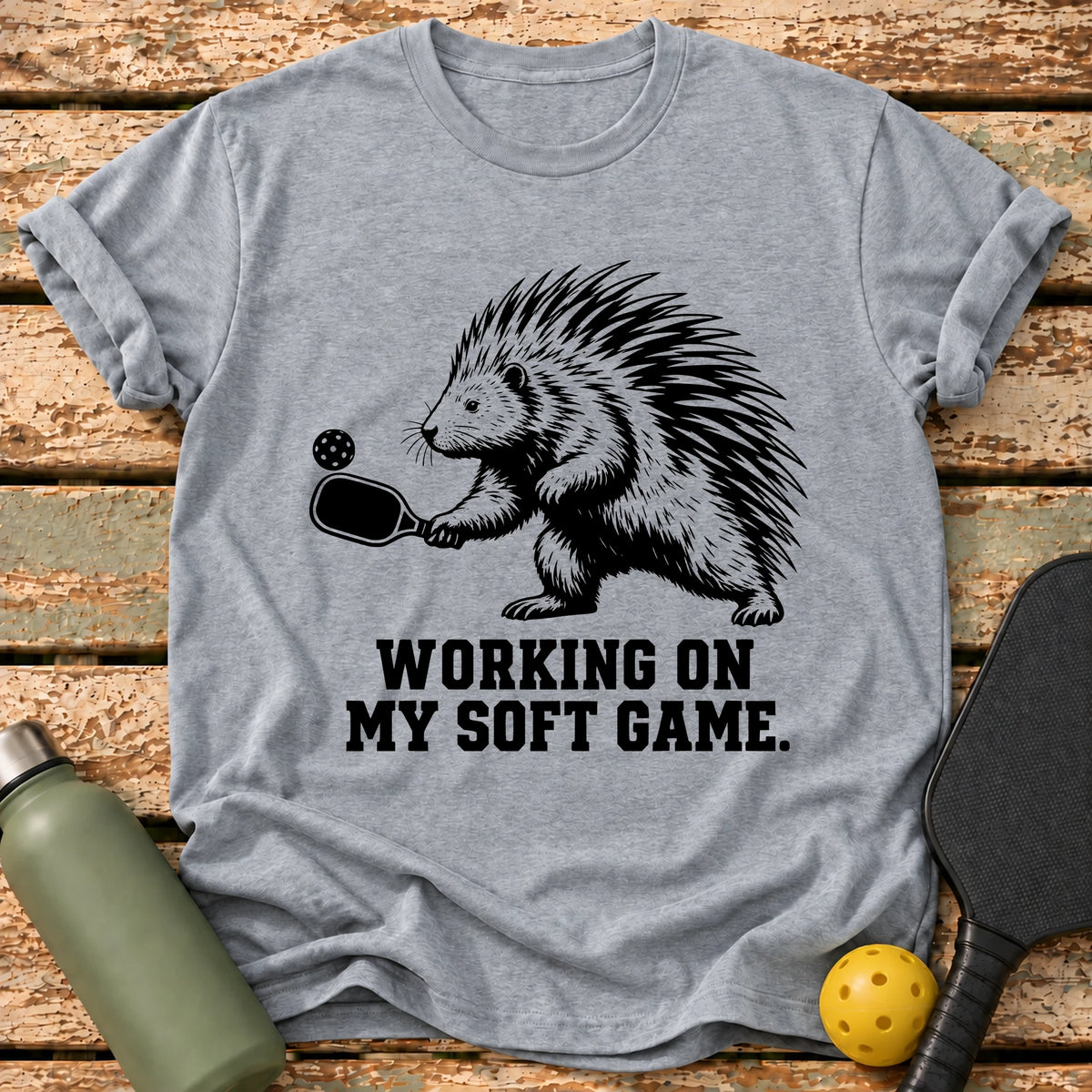 Soft Game T-Shirt – Sport Grey