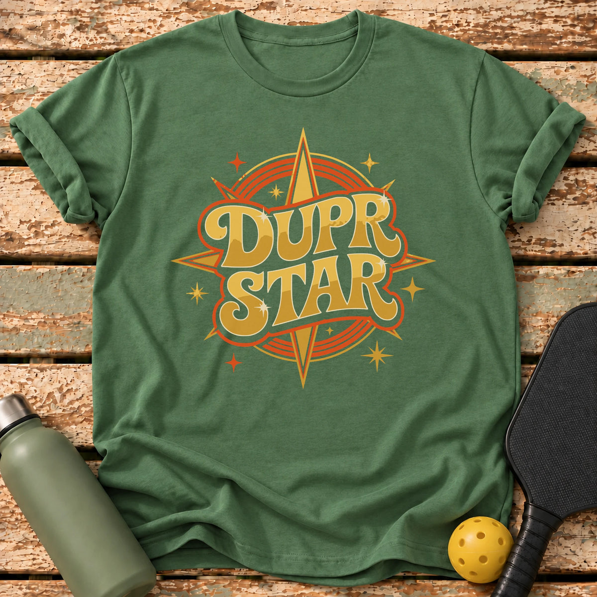 Dupr Star T-Shirt – Military Green