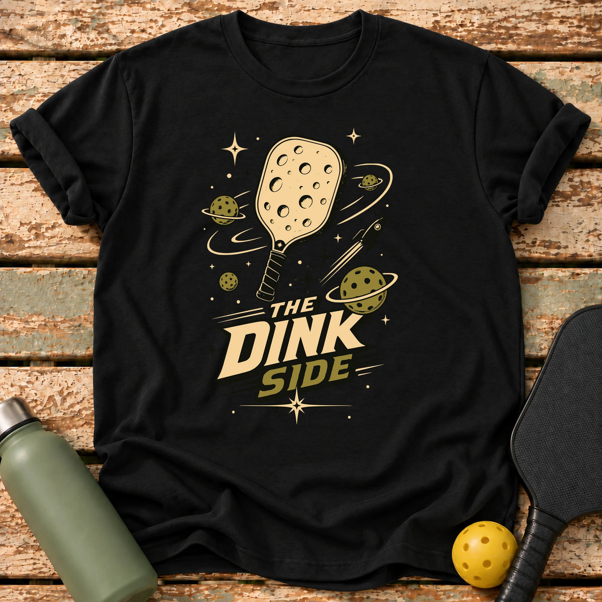 Dink Side T-Shirt – Black