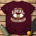 Local Pickleball Club T-Shirt – Maroon
