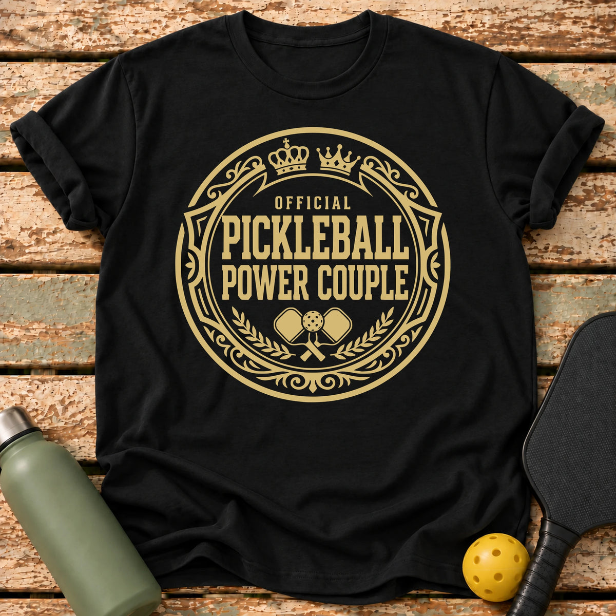 Power Couple T-Shirt – Black