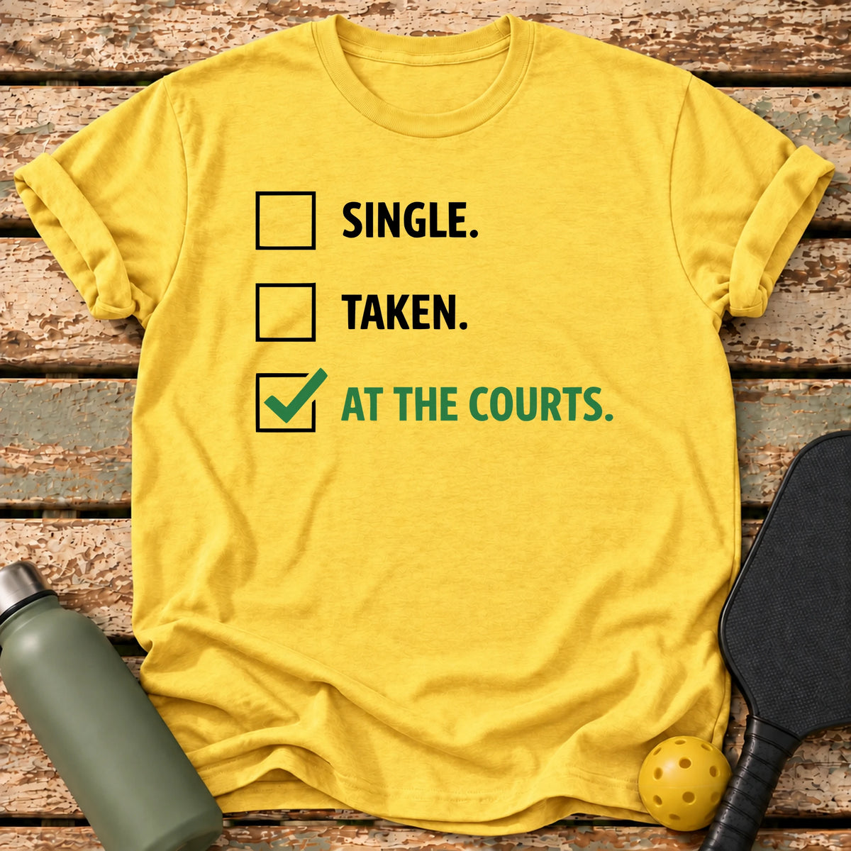 At The Courts T-Shirt – Daisy