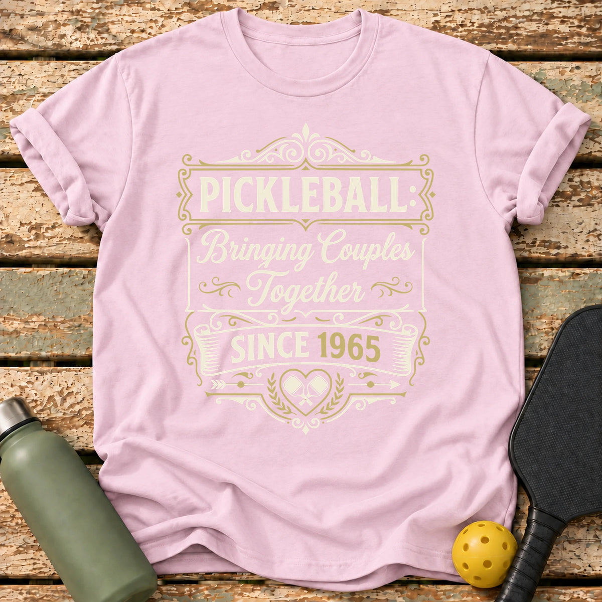 Couples Together T-Shirt – Light Pink