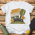 Here For Dinks T-Shirt – White