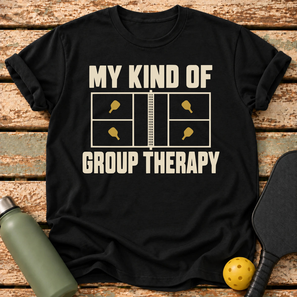 Group Therapy T-Shirt – Black