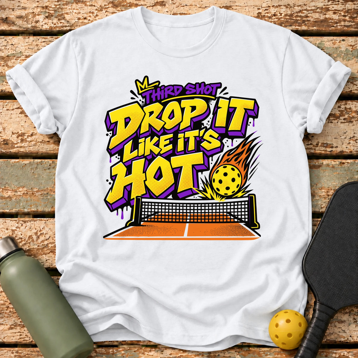 Third Shot Drop T-Shirt – White