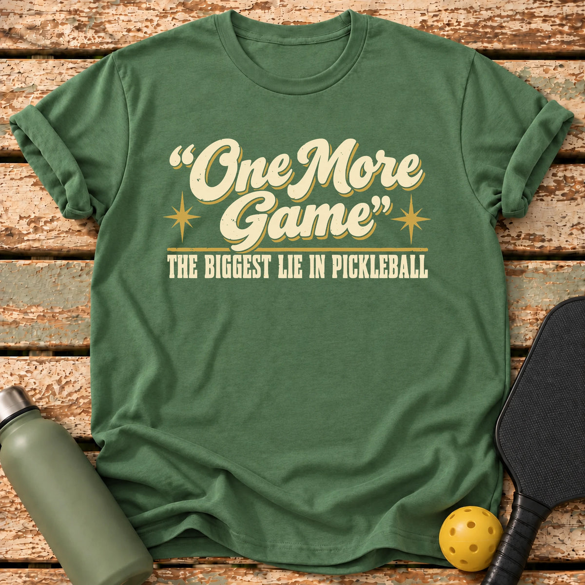 Biggest Lie T-Shirt – Military Green