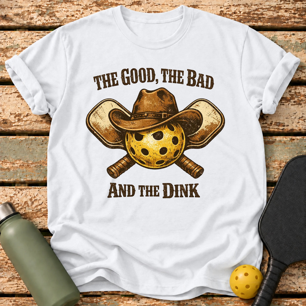 Cowboy Dink T-Shirt – White