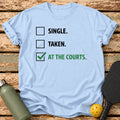 At The Courts T-Shirt – Light Blue