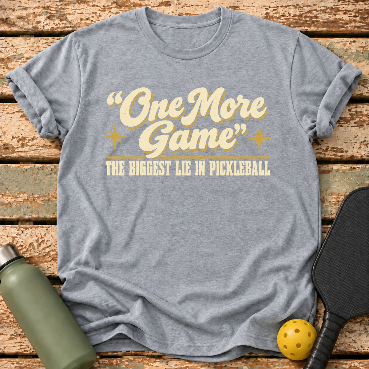 Biggest Lie T-Shirt – Sport Grey