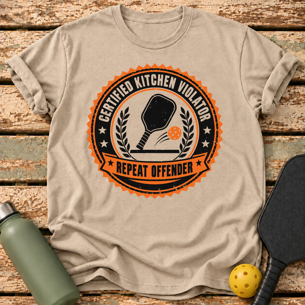 Kitchen Violator T-Shirt – Sand
