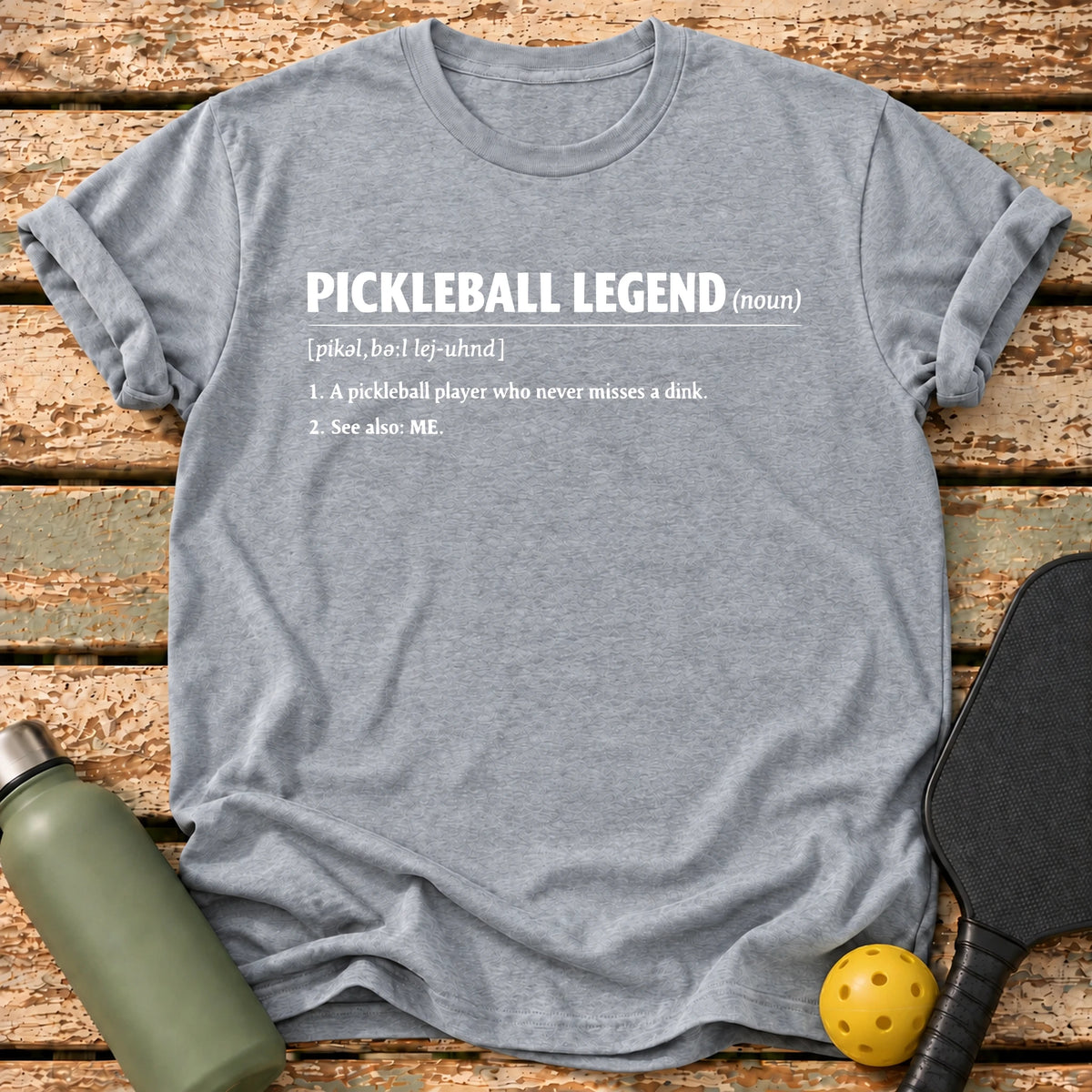 Legend Definition T-Shirt – Sport Grey