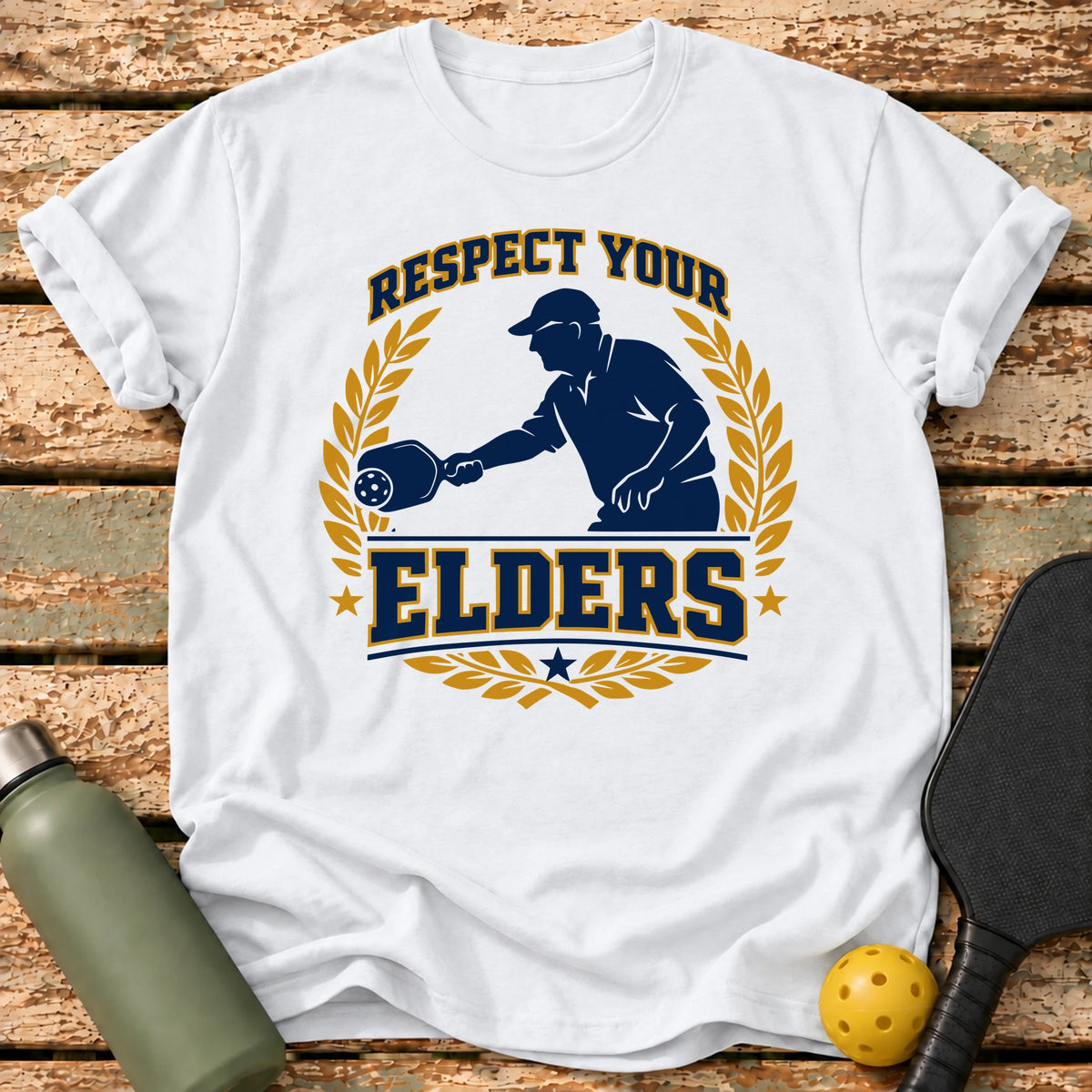 Respect Your Elders T-Shirt – White