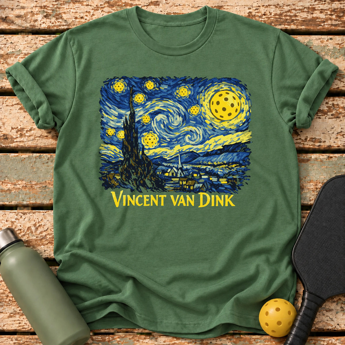 Vincent Van Dink T-Shirt – Military Green