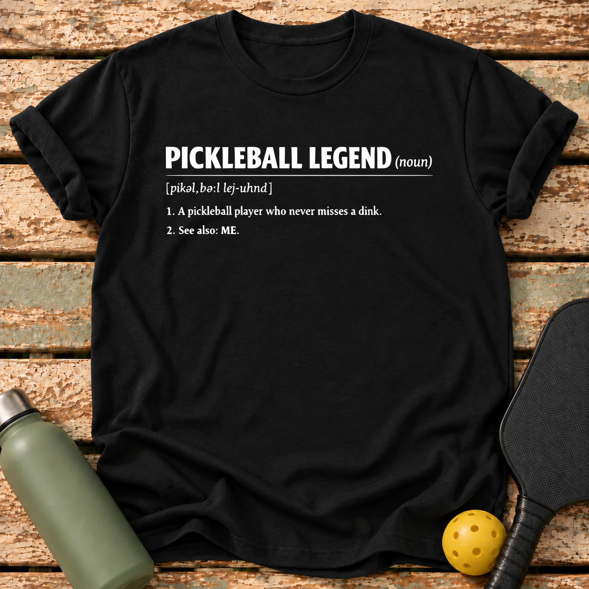 Legend Definition T-Shirt – Black