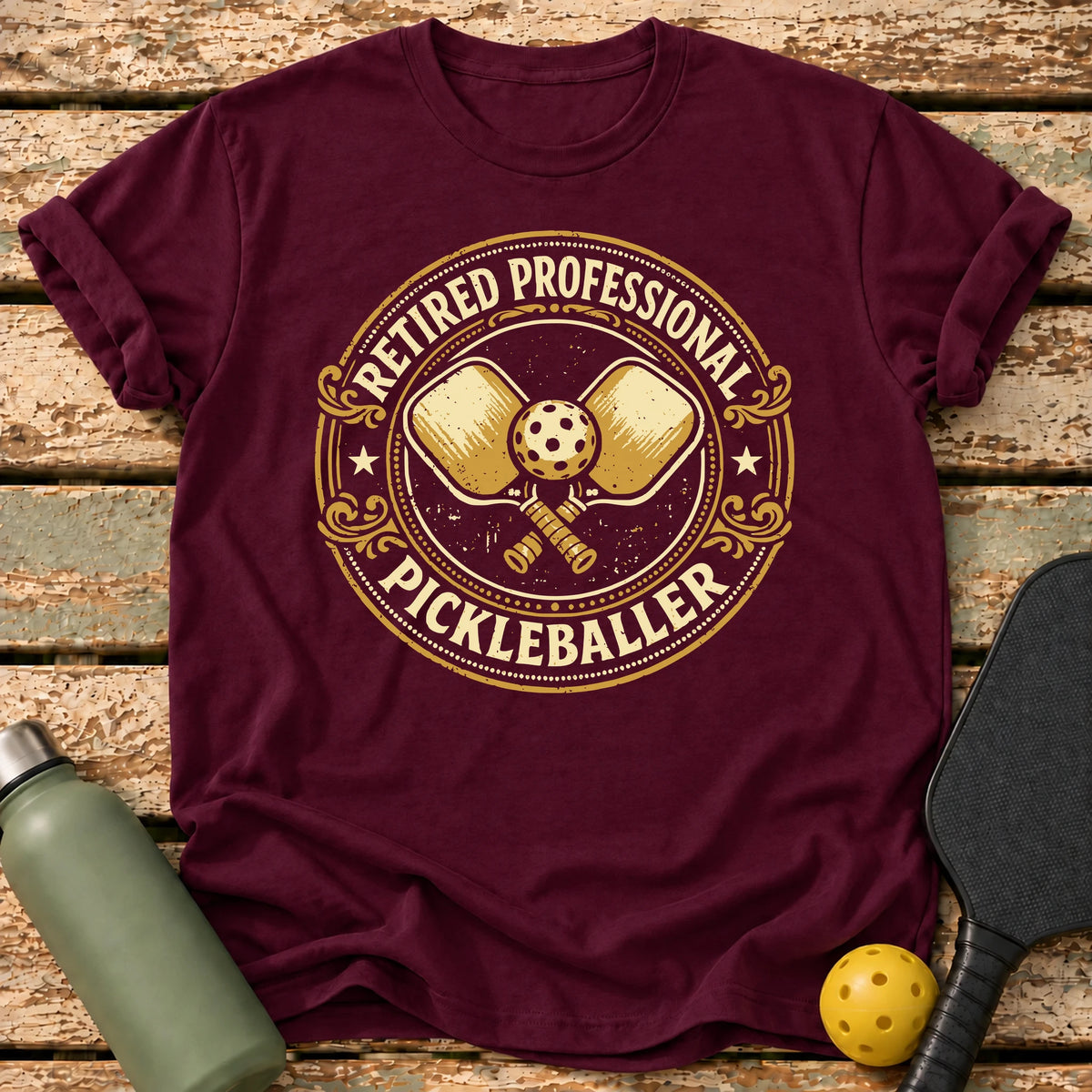 Retired Professional T-Shirt – Maroon