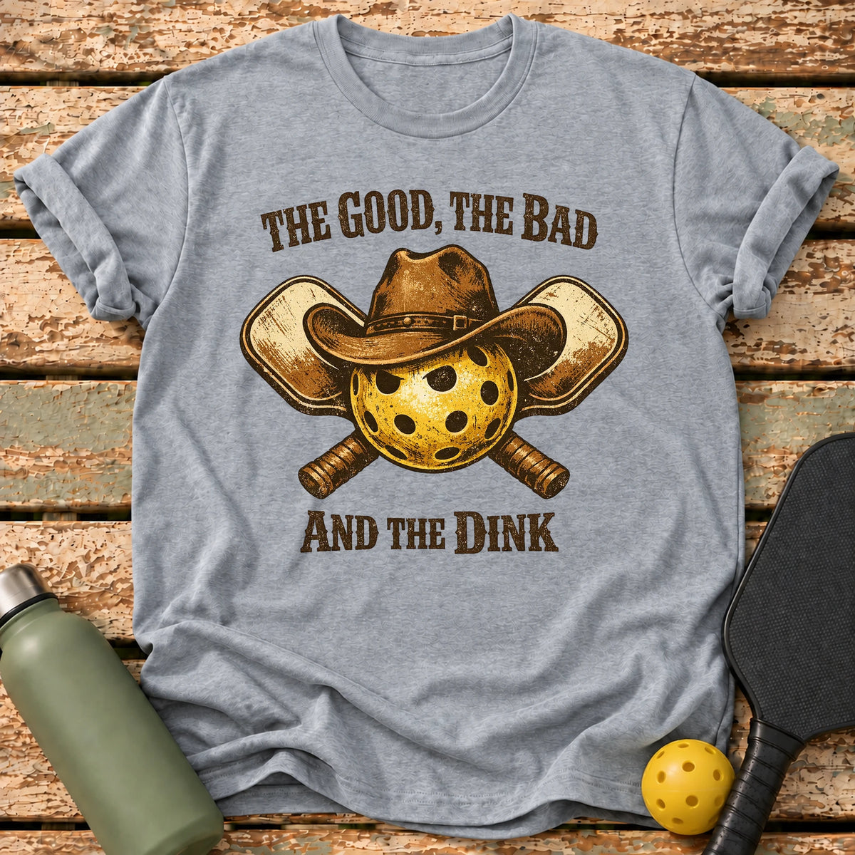Cowboy Dink T-Shirt – Sport Grey