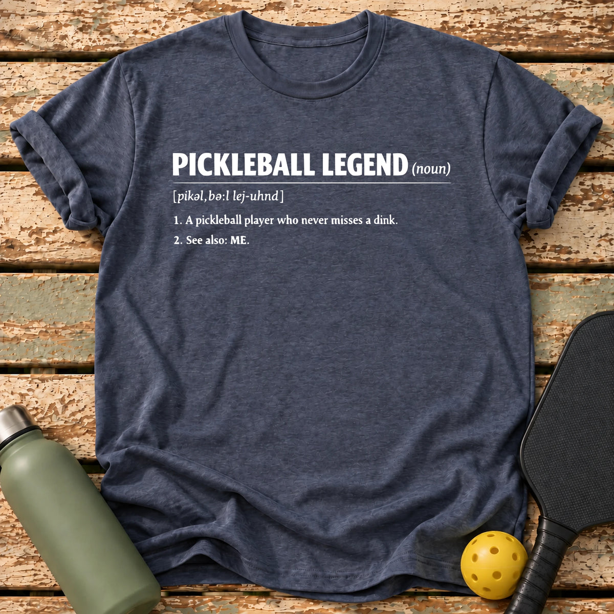 Legend Definition T-Shirt – Heather Navy