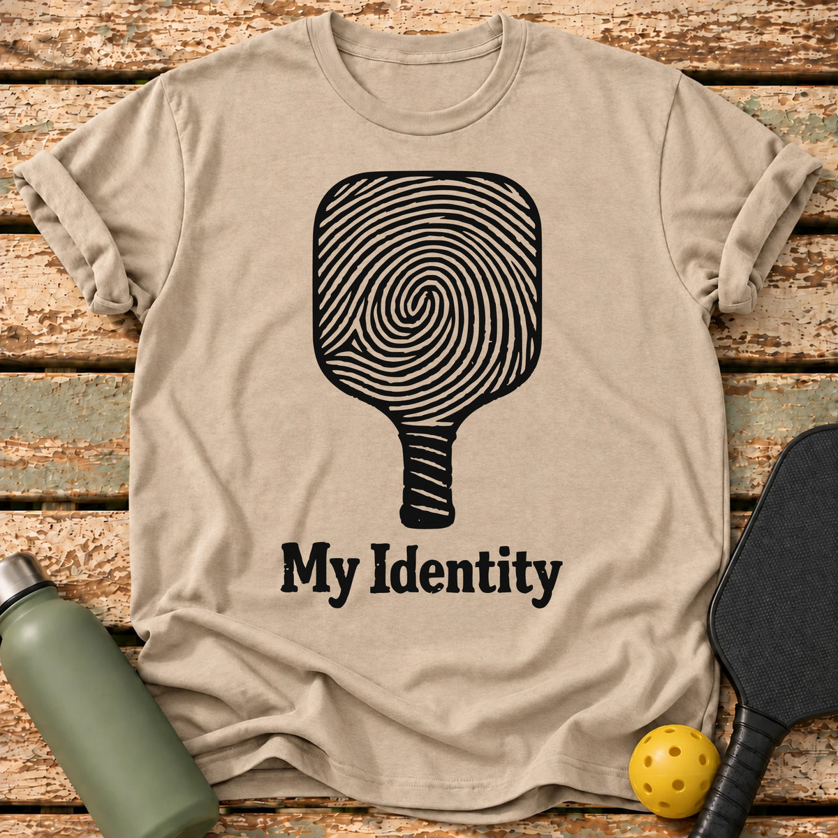 My Identity T-Shirt – Sand