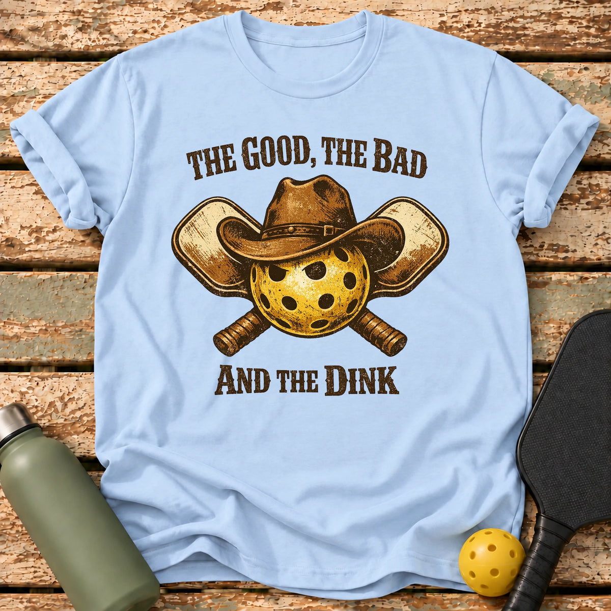 Cowboy Dink T-Shirt – Light Blue