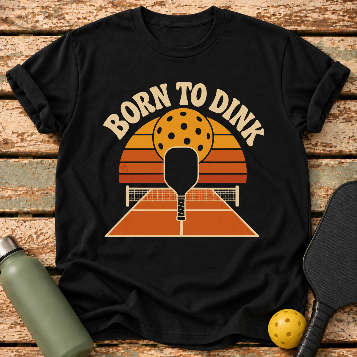 Born To Dink T-Shirt – Black