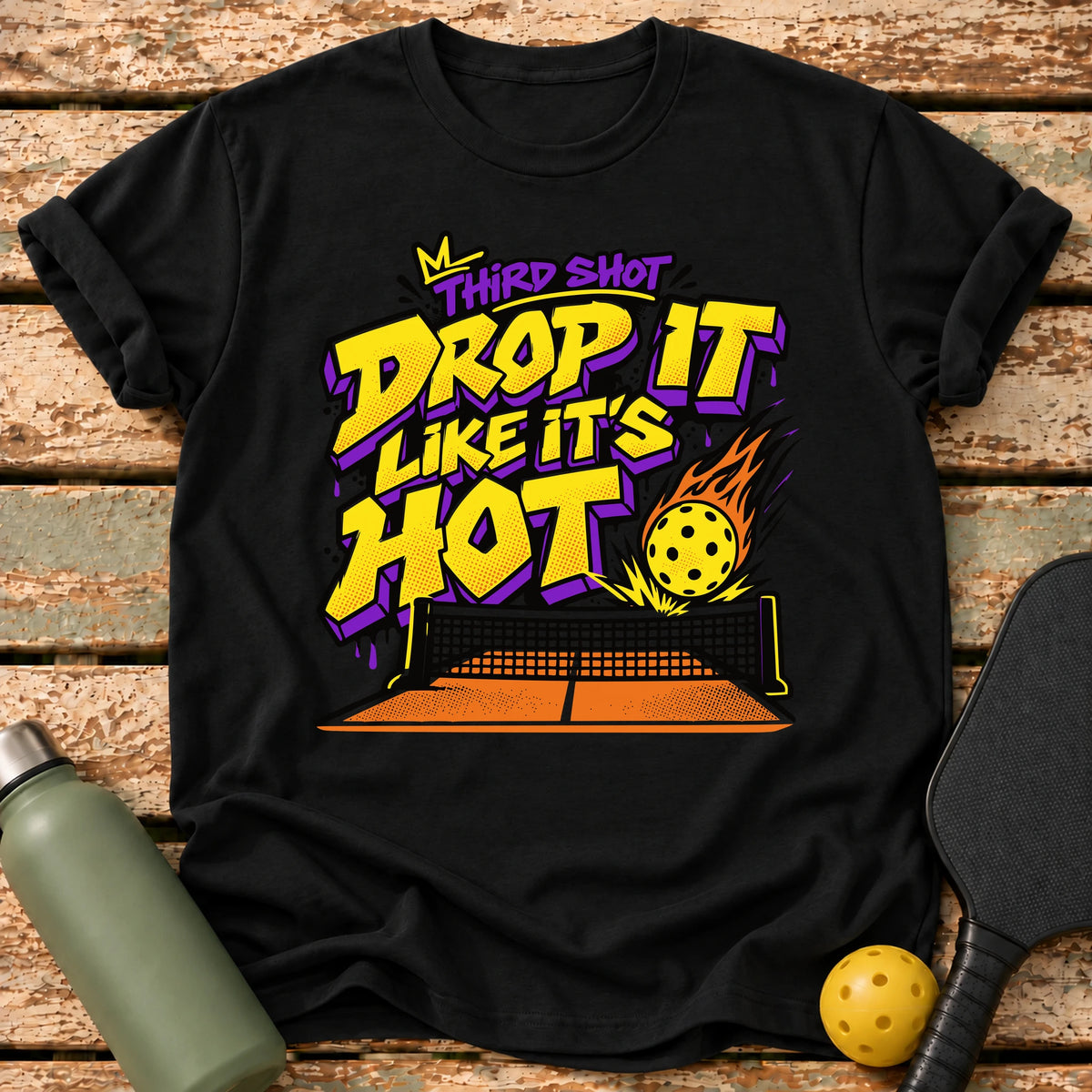 Third Shot Drop T-Shirt – Black