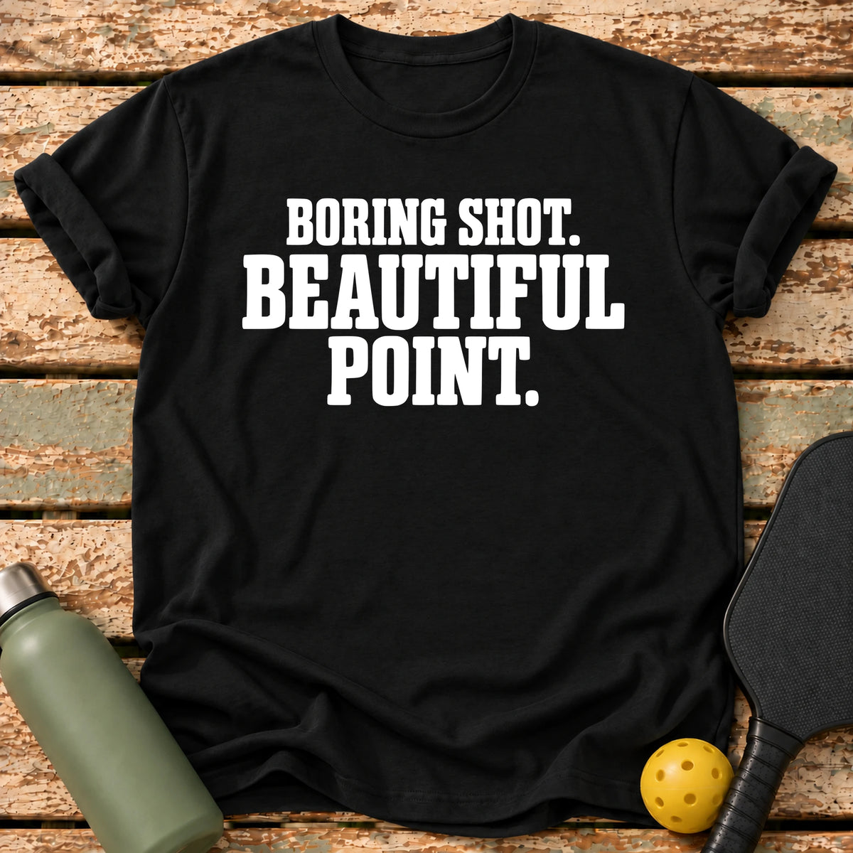 Beautiful Point T-Shirt – Black