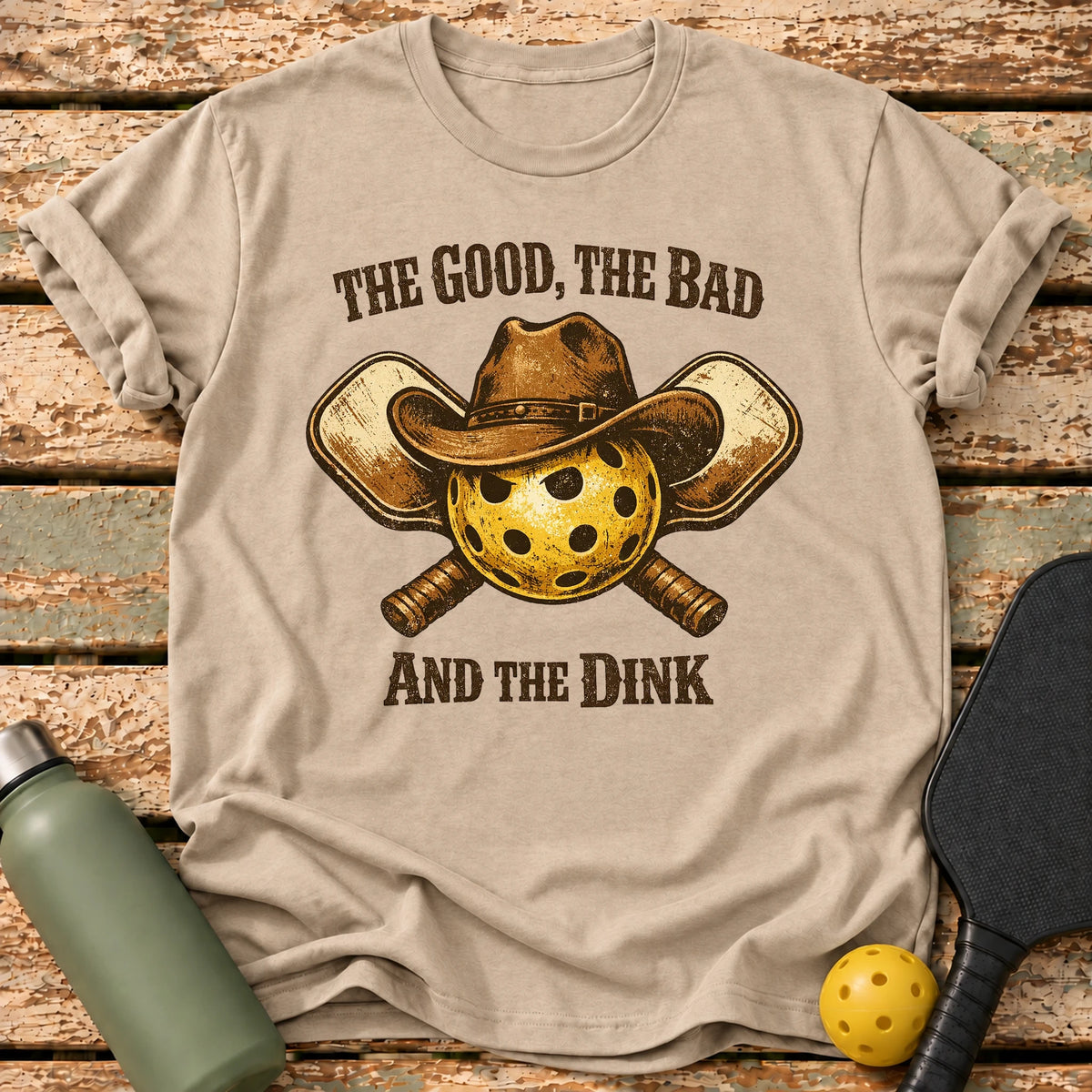 Cowboy Dink T-Shirt – Sand