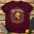 Retired Crest T-Shirt – Maroon