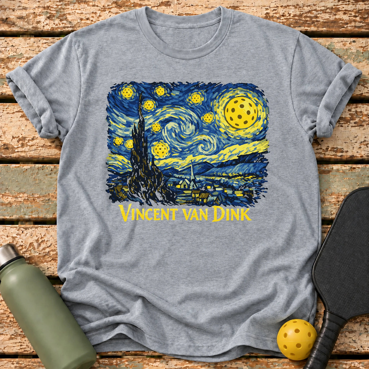 Vincent Van Dink T-Shirt – Sport Grey