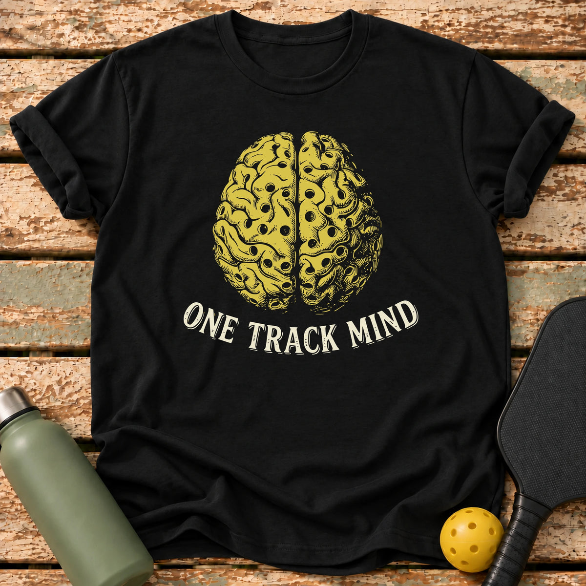 One Track Mind T-Shirt – Black