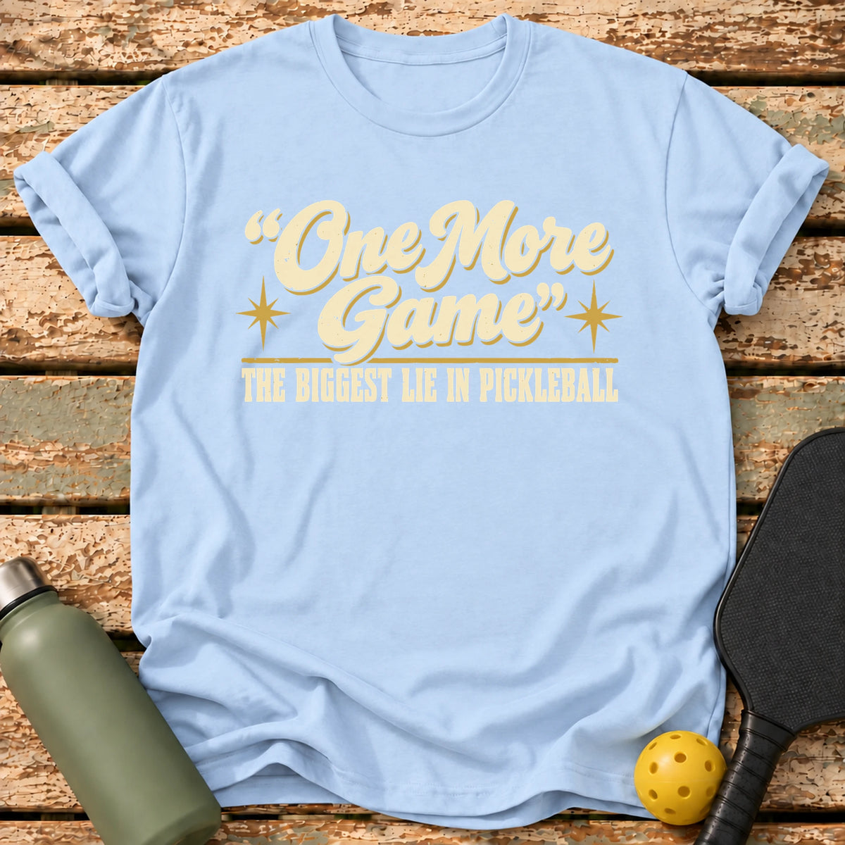 Biggest Lie T-Shirt – Light Blue
