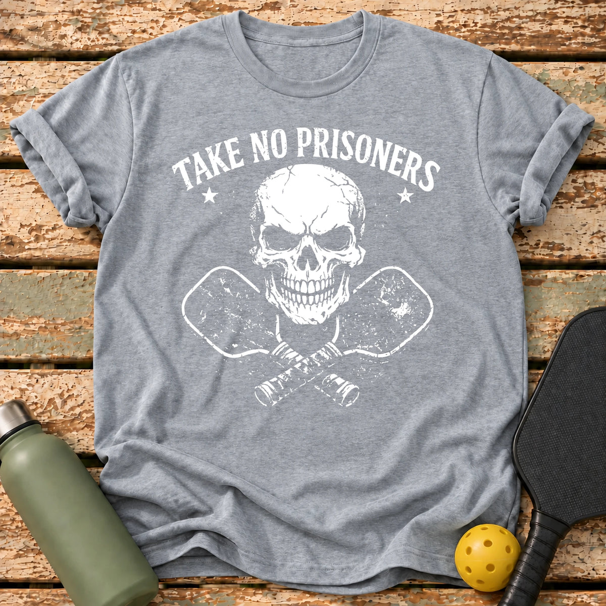 Take No Prisoners T-Shirt – Sport Grey
