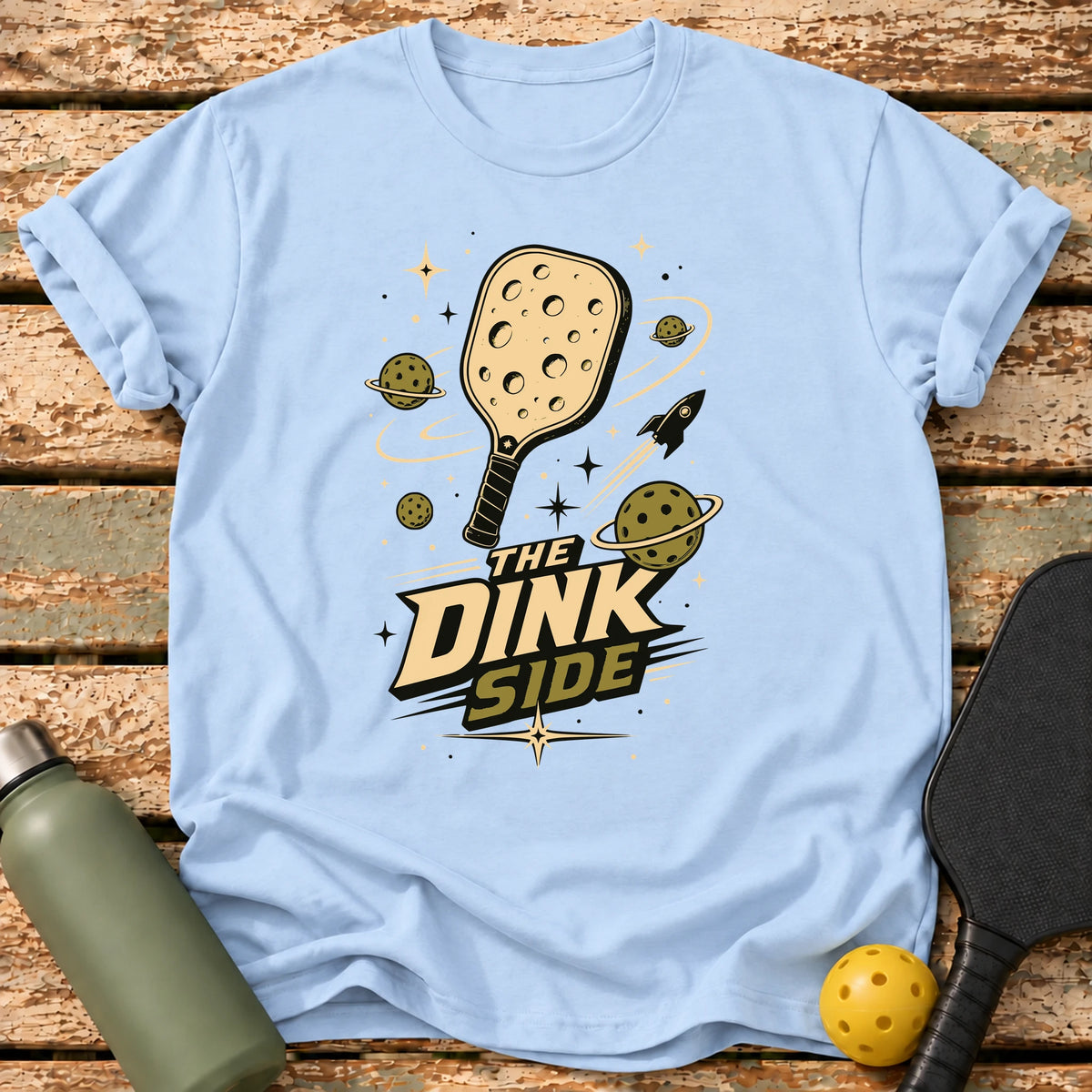Dink Side T-Shirt – Light Blue