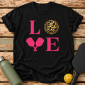 Pickleball Love T-Shirt – Black