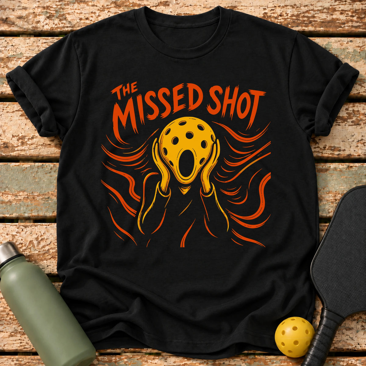The Missed Shot T-Shirt – Black