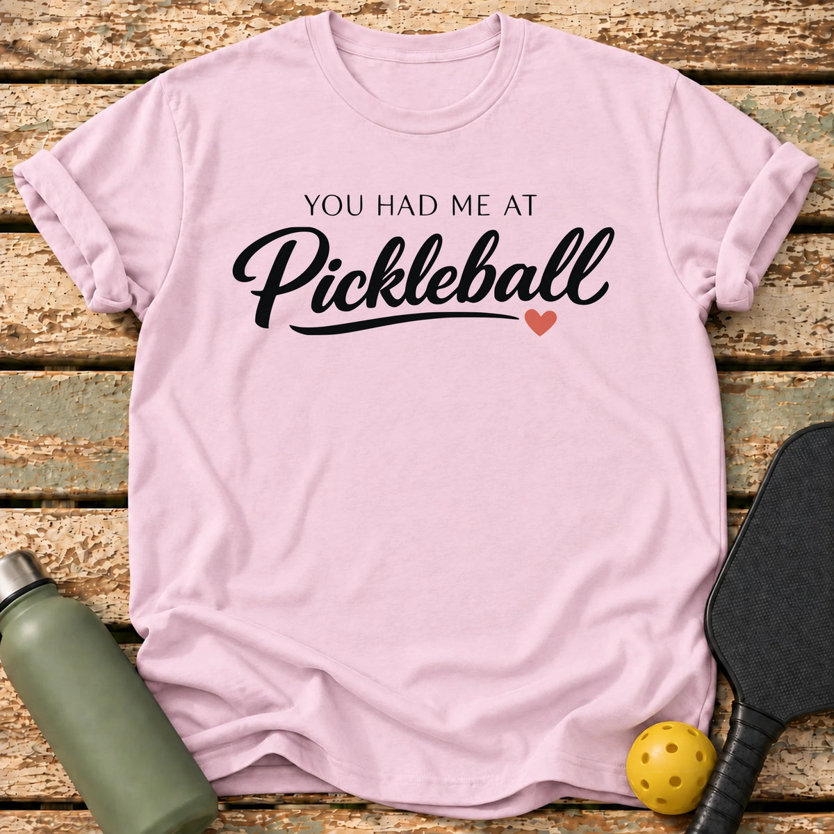 You Had Me T-Shirt – Light Pink