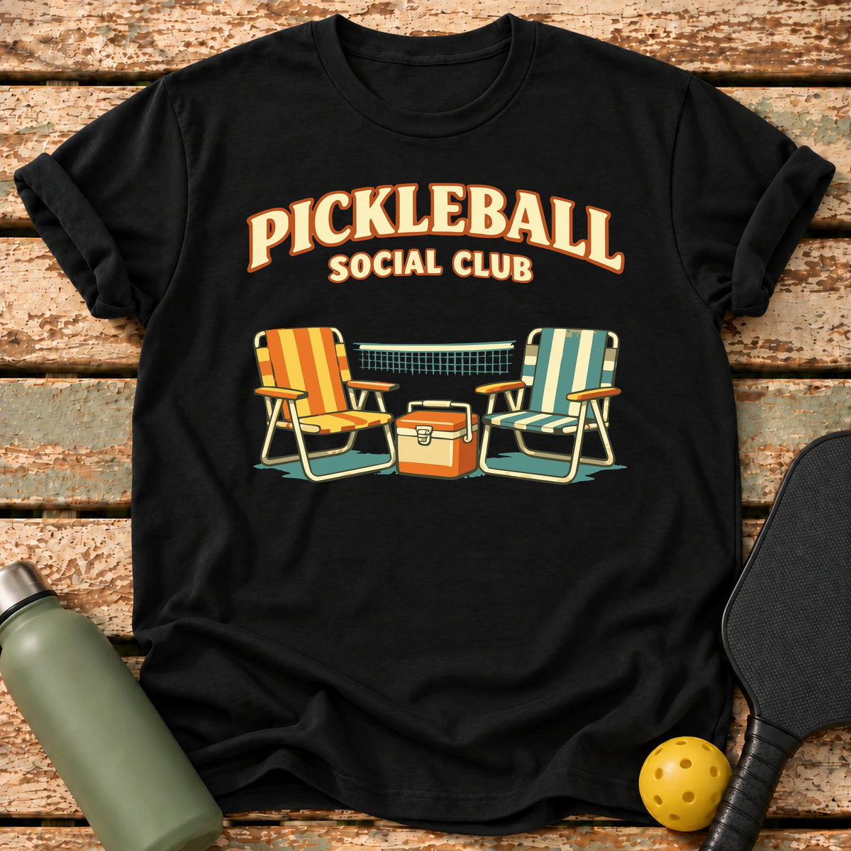 Social Club T-Shirt – Black