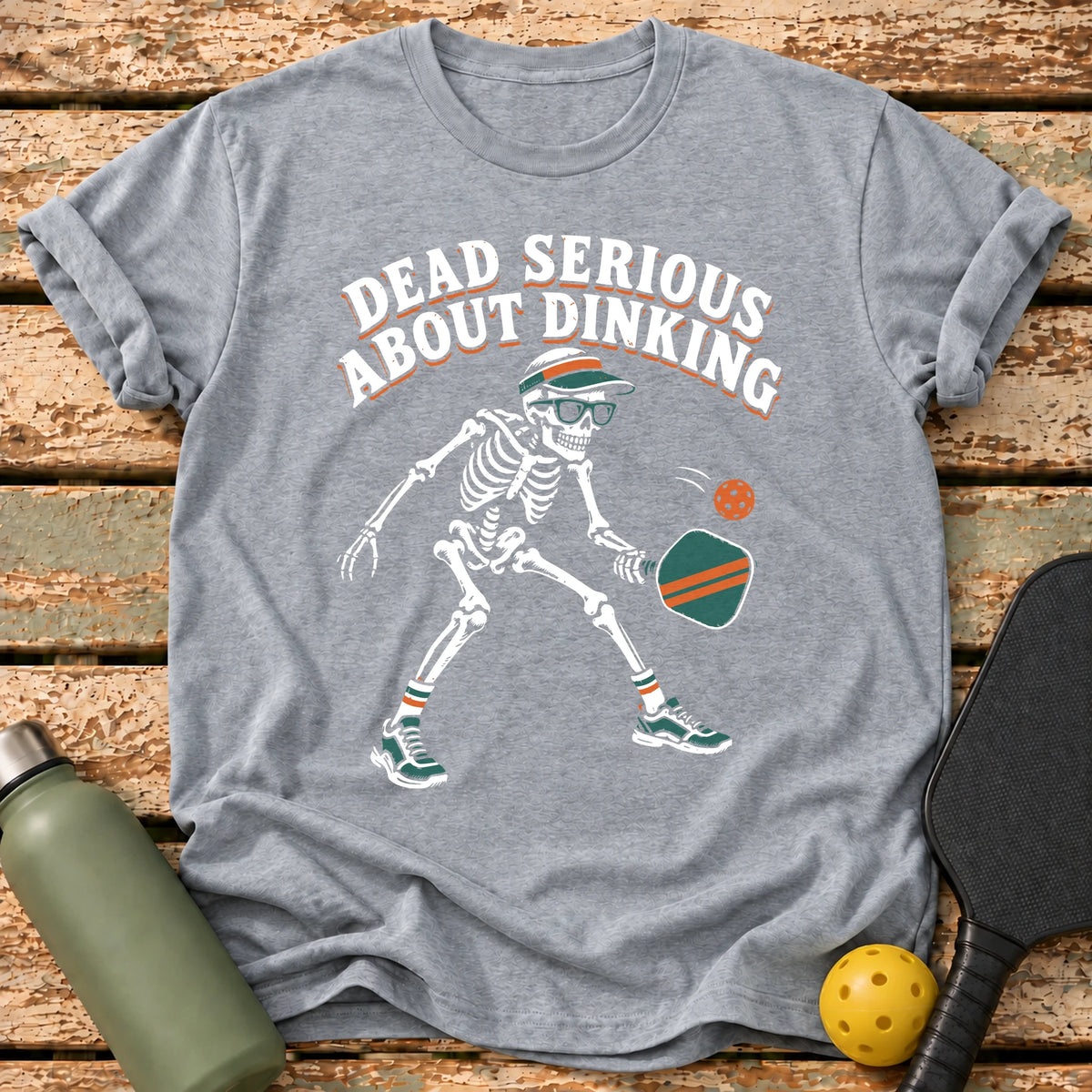 Dead Serious Dinking T-Shirt – Sport Grey