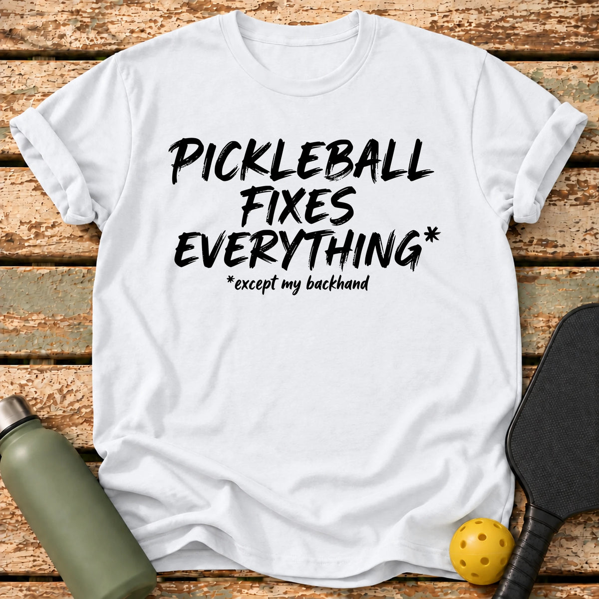 Fixes Everything T-Shirt – White