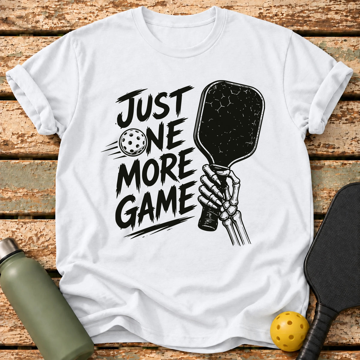 Just One More T-Shirt – White